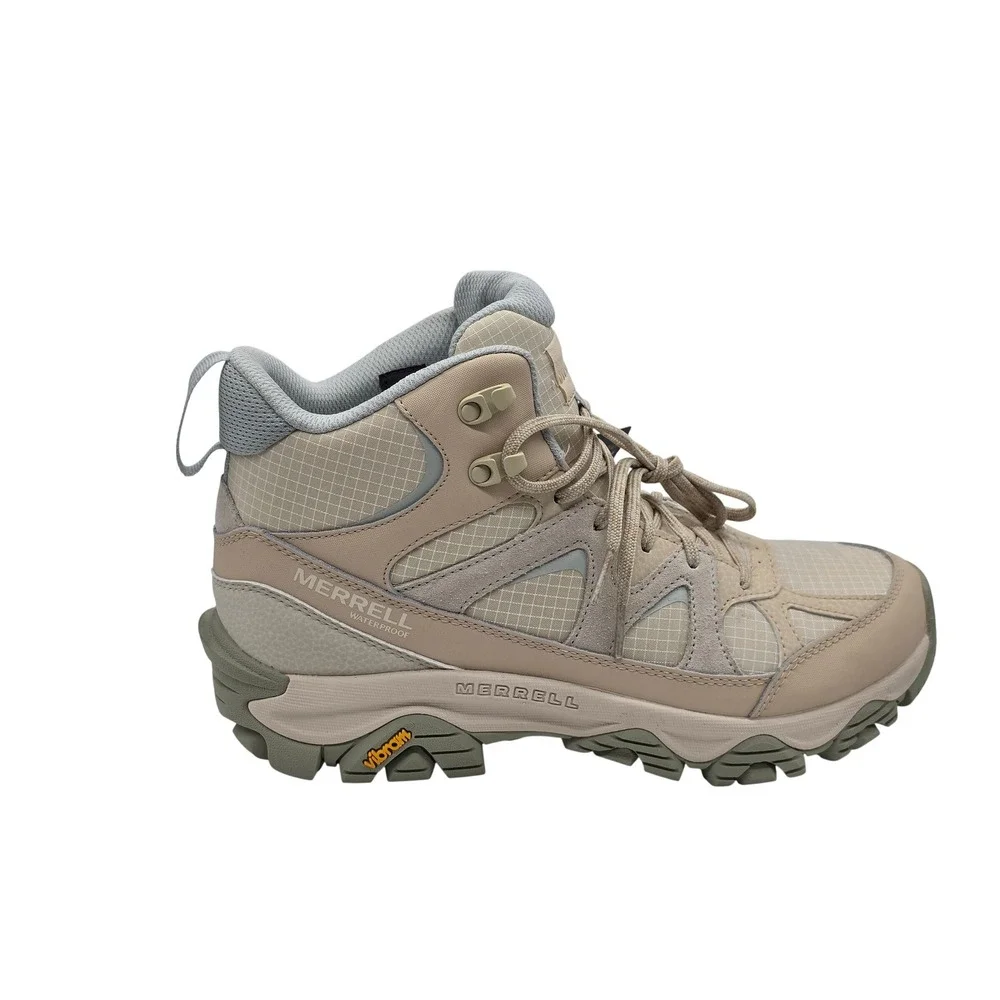 Merrell Thermo Snow Grip Mid Waterproof Womens 9 Eggshell Boots J038758